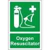 oxygen resuscitator sign