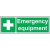 Emergency Equipment Sign