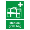 Medical grab bag sign, ISO 7010, E27