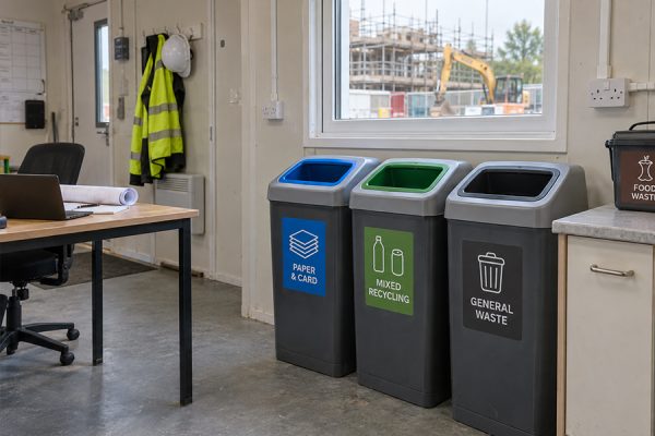 Workplace Recycling Rules in England 2027, Recycling Bin Labels